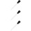 3Pcs Black Meat Baster Tpr+ps Kitchen Injector for Barbecue 10