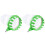 2Pcs Multi-Functional Light Green Garden Fruit Picker Basket 4