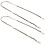 8Pcs Lightweight Black PU Metal Purse Chains Decorative Shoulder Strap 2