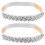 1Paar Witte Hielriem Met En Antislip 8