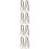8Pcs Lightweight Black PU Metal Purse Chains Decorative Shoulder Strap 7