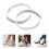 1Paar Witte Hielriem Met En Antislip 9