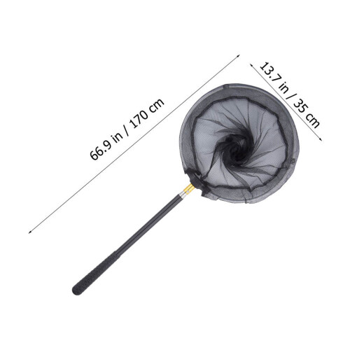 Multipurpose Fishing Net Stainless Steel Frame Extendable Handle 1