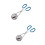 2Pcs Blue Meatball Maker Stainless Steel Mold Kitchen Gadget 5