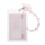 Raindrops Student Card Holder Pink Acrylic 1pack 9