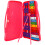 2Sets Beginnersxylofoon 25 Roze Kinderinstrument Met Stevig ABS 3
