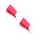 2Sets Beginnersxylofoon 25 Roze Kinderinstrument Met Stevig ABS 5