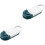 2Pcs Household Dumpling Maker White Plastic Dough Presser Easy Use 3