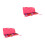 2Sets Beginnersxylofoon 25 Roze Kinderinstrument Met Stevig ABS 7