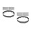 20Pcs Grey Stone-Look Plastic Garden Edge Border Durable Lawn Edging 3