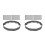 20Pcs Grey Stone-Look Plastic Garden Edge Border Durable Lawn Edging 5