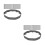 20Pcs Grey Stone-Look Plastic Garden Edge Border Durable Lawn Edging 8