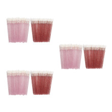 300St Wegwerp Lippenstiftkwasten Set, Assortiment Kleur, Makeup Tool