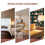 1Set Vassoio Multifunzione Nero A Forma Di ABS E Legno 7