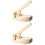 2 Pcs Wooden Dumpling Presser Tool For Home Use Log Color 5