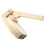 2 Pcs Wooden Dumpling Presser Tool For Home Use Log Color 9