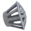 3Pcs Grey Iron Gutter Guards for Home Use Effective 2
