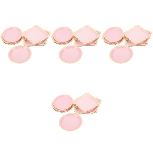 80Pcs Paper Light Pink Party for & 2