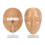 5D Silicone Makeup Practice Face Board for Beginners, 20ml Remover 1