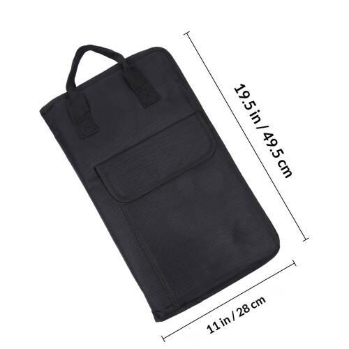 Drumstick Case Black Professional Design For Musicians 1pcs 1