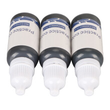 Augenbrauen-Tattoo-Pigment-Ink-Set 3 x 15 ml – Dunkel, Schwarz & Grau Kaffee