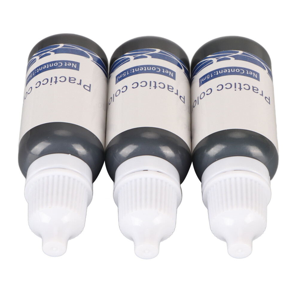 Eyebrow Tattoo Pigment Ink Set 3 Colors 45ml Microblading Practice