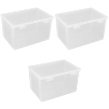 3Pièces Boîte De Conservation Pain, PP, Usage Cuisine Clair