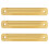 6Pcs Aluminum Golden Sliding Barn Door Handles Durable Pull Handles 2