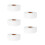 White Hanging Tags Paper Labels for Retail Pricing 8