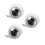 3Pcs Easy Install Electric Scooter Front Light LED Headlamp in White 4
