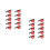 30St Plastic Kite String Winder Handheld Lijnrollen Voor Buiten 7