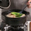 Orange Ceramic Casserole Pot with Lid, Home Stew Cooker 5