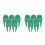10St Plastic Golf Divot Tool Voor Gras Onderhoud 11