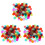 1800Pcs Rounded Plastic Markers for Educational Games and Party 2