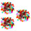 1800Pcs Rounded Plastic Markers for Educational Games and Party 6