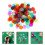 1800Pcs Rounded Plastic Markers for Educational Games and Party 9