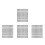 40Pcs DIY Music Box Alloy Insert Shafts Replacement Hardware 7