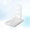 3Pcs Lightweight Plastic Sponge Holder Kitchen Drain Rack White 7