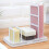 3Pcs Lightweight Plastic Sponge Holder Kitchen Drain Rack White 8