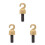 3Pcs Vintage Clock Weight Replacement with Shell Hook Nut for Home Use 4
