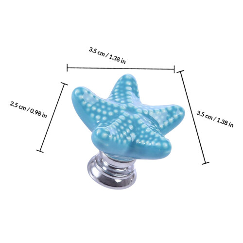 6Pcs Drawer Knobs For Dresser Cabinet Coastal Decor 1