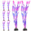 30Pcs Safe Plastic Violet Fish Tank Plants Artificial Aquarium Decor 2