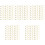 240Pcs Golden and for 3