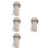 4Pcs Portable Waterproof Lighter Case Travel Protective Keychain Cover 4