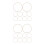 20St Beige Rubberen Elastische Voor Universele Microfoon Clamp 4