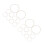 20St Beige Rubberen Elastische Voor Universele Microfoon Clamp 7