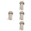 4Pcs Portable Waterproof Lighter Case Travel Protective Keychain Cover 5