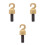 3Pcs Vintage Clock Weight Replacement with Shell Hook Nut for Home Use 7