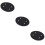 3Pcs Black Durable PU Bag Bottom Shaper Pad for DIY Bag Making 8
