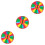 3Pcs Educational Prize Wheel Game Prop for Teaching 5